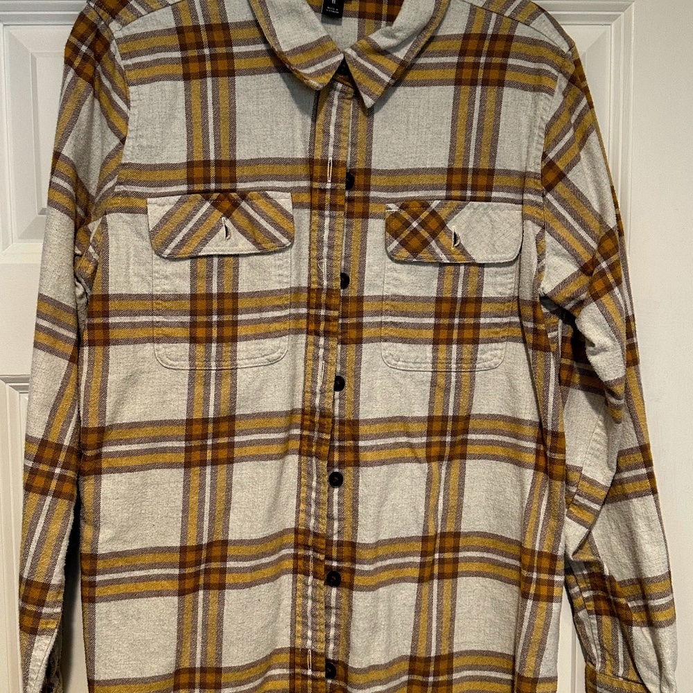 Patagonia Plaid Flannel sz M